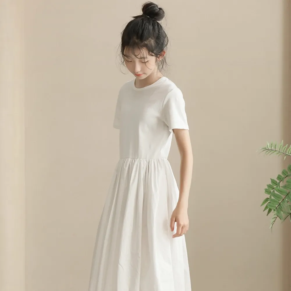 针织小黑裙 Angel Ribbed Knit Black/ White Dress