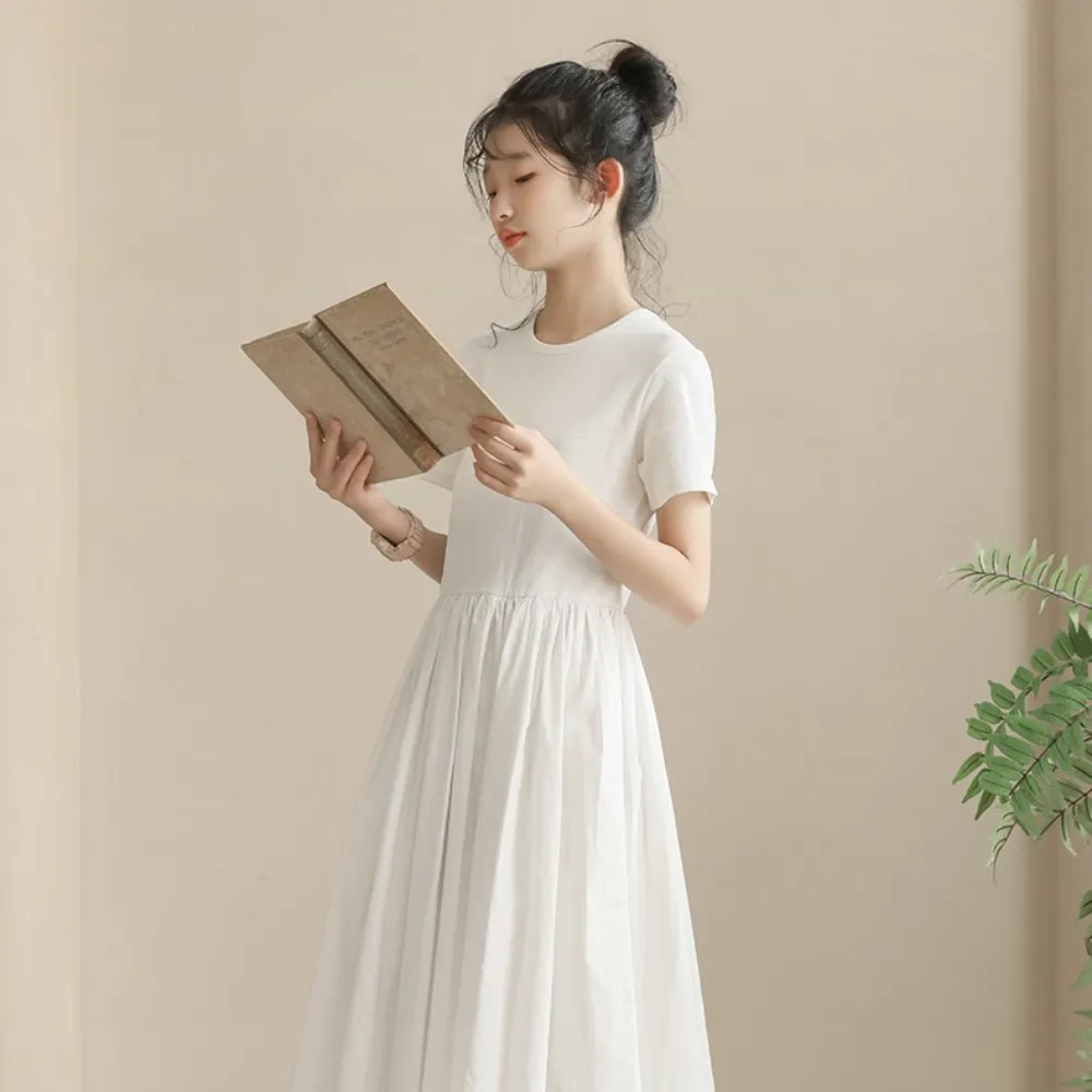 针织小黑裙 Angel Ribbed Knit Black/ White Dress