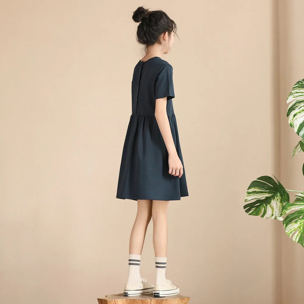 纯色连衣裙 Basic Dress