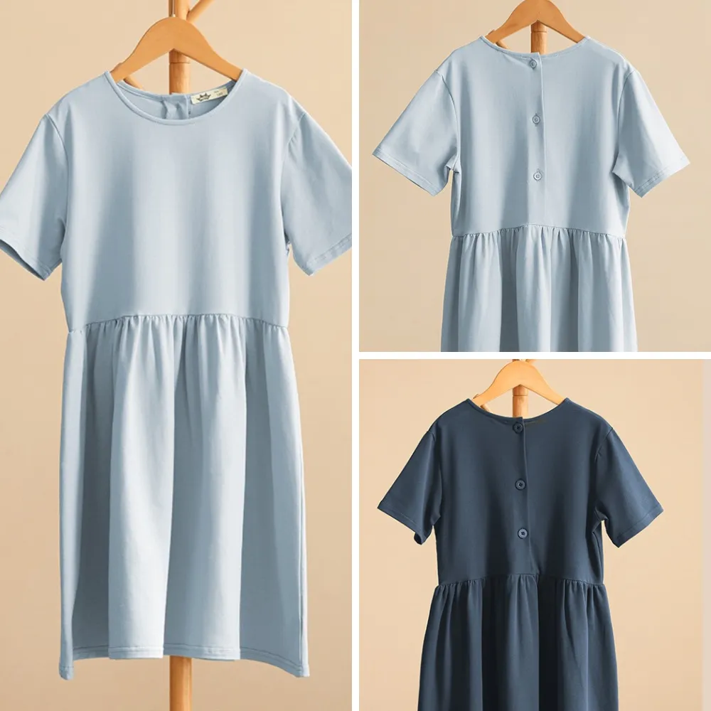 纯色连衣裙 Basic Dress
