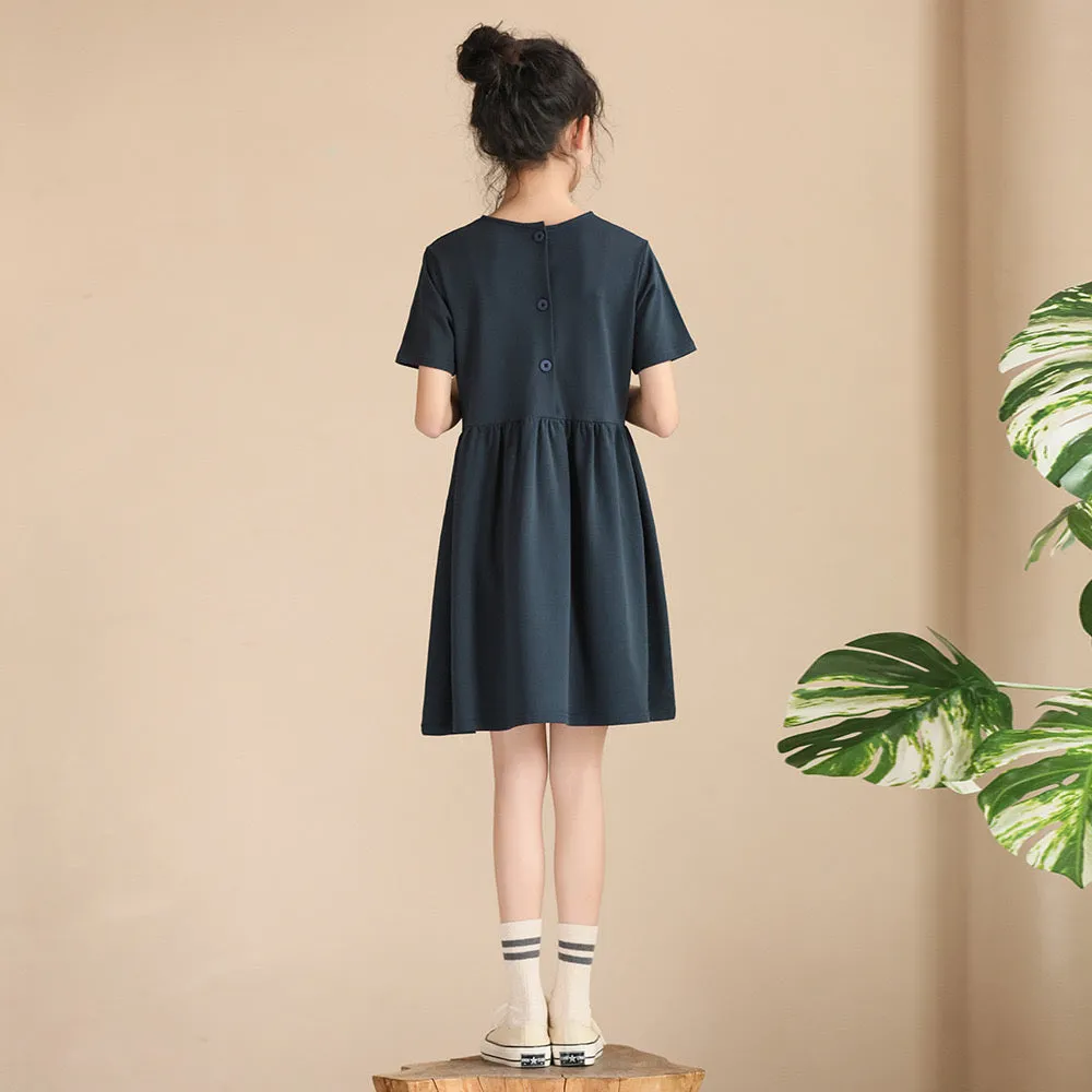 纯色连衣裙 Basic Dress
