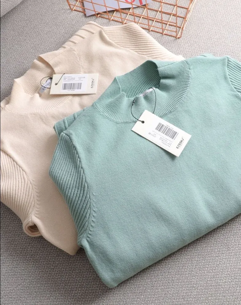 A-Line Long Sleeve Dress