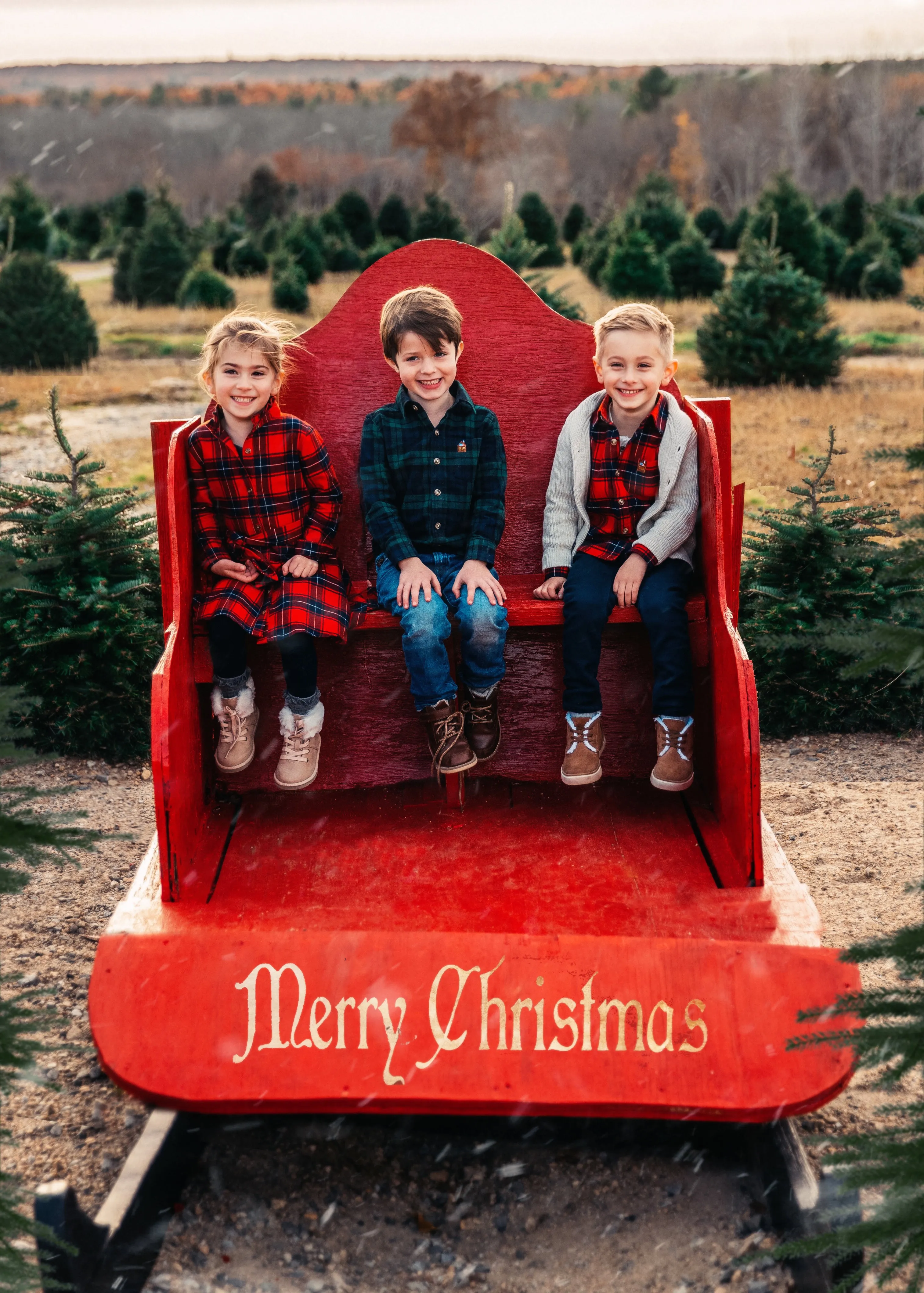 Apple Pie Skillet Kids Flannel Dress