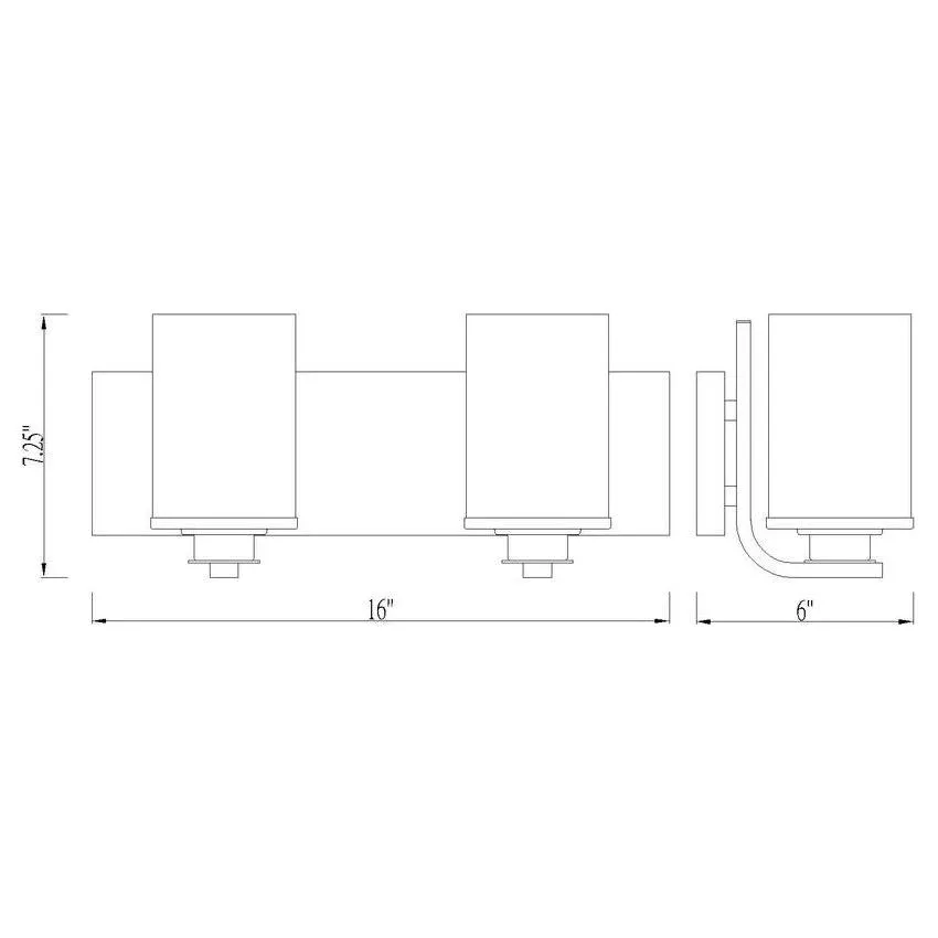 Beckett 2-Light Vanity