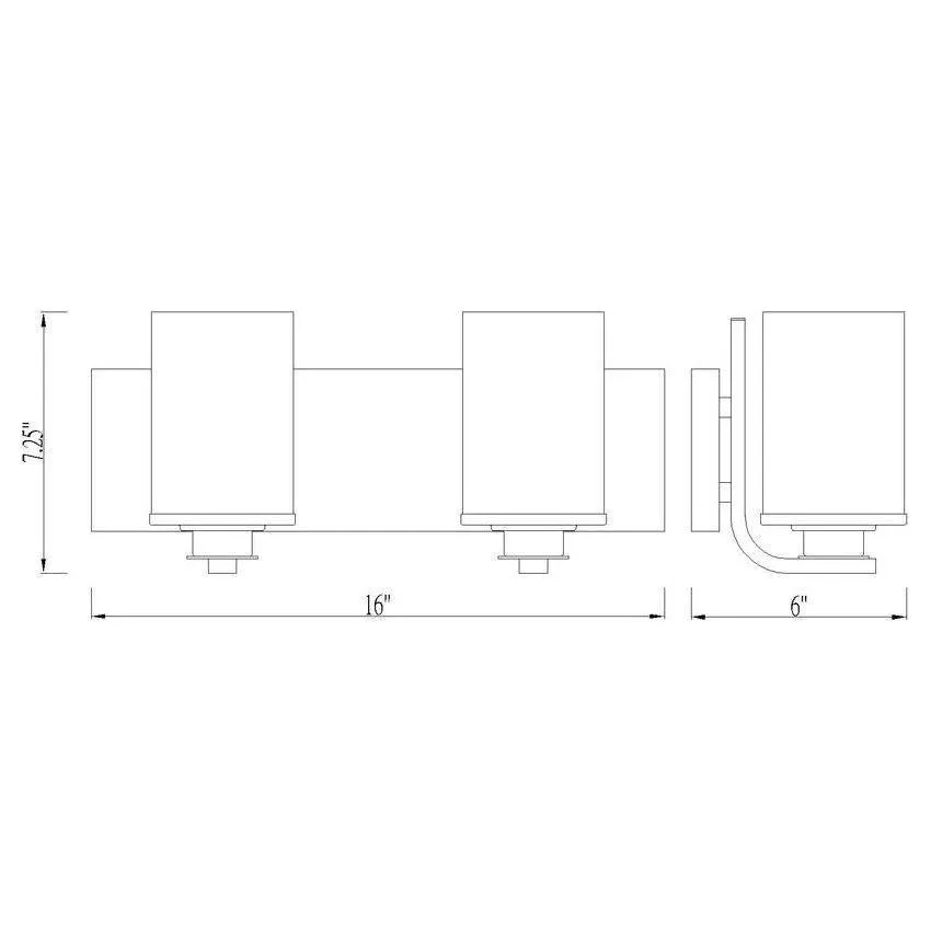 Beckett 2-Light Vanity