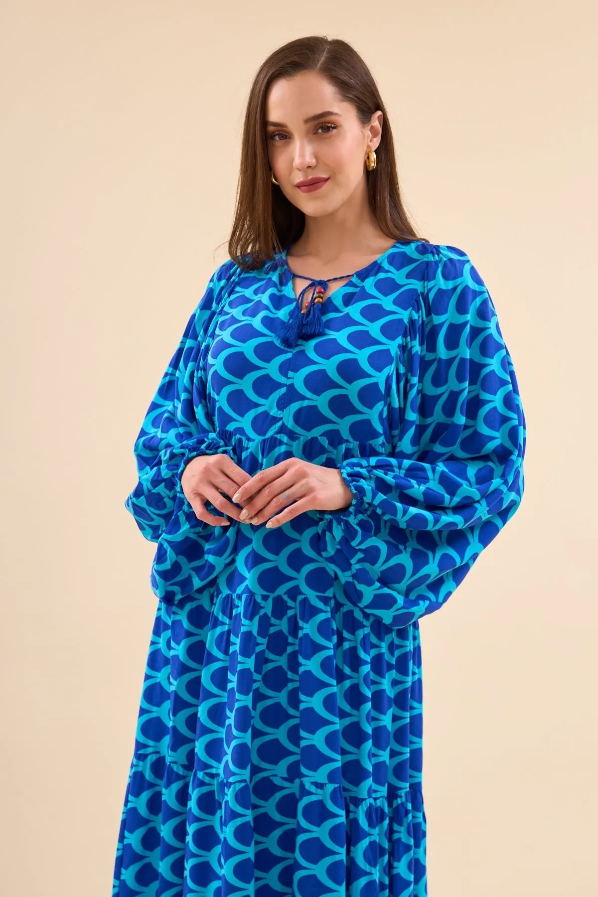 Blue Long Dress