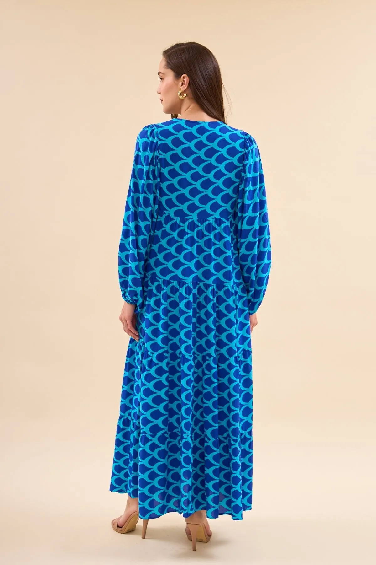 Blue Long Dress