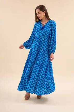 Blue Long Dress