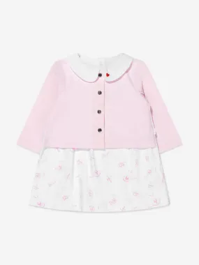 BOSS Baby Girls Organic Cotton 2 in 1 Dress