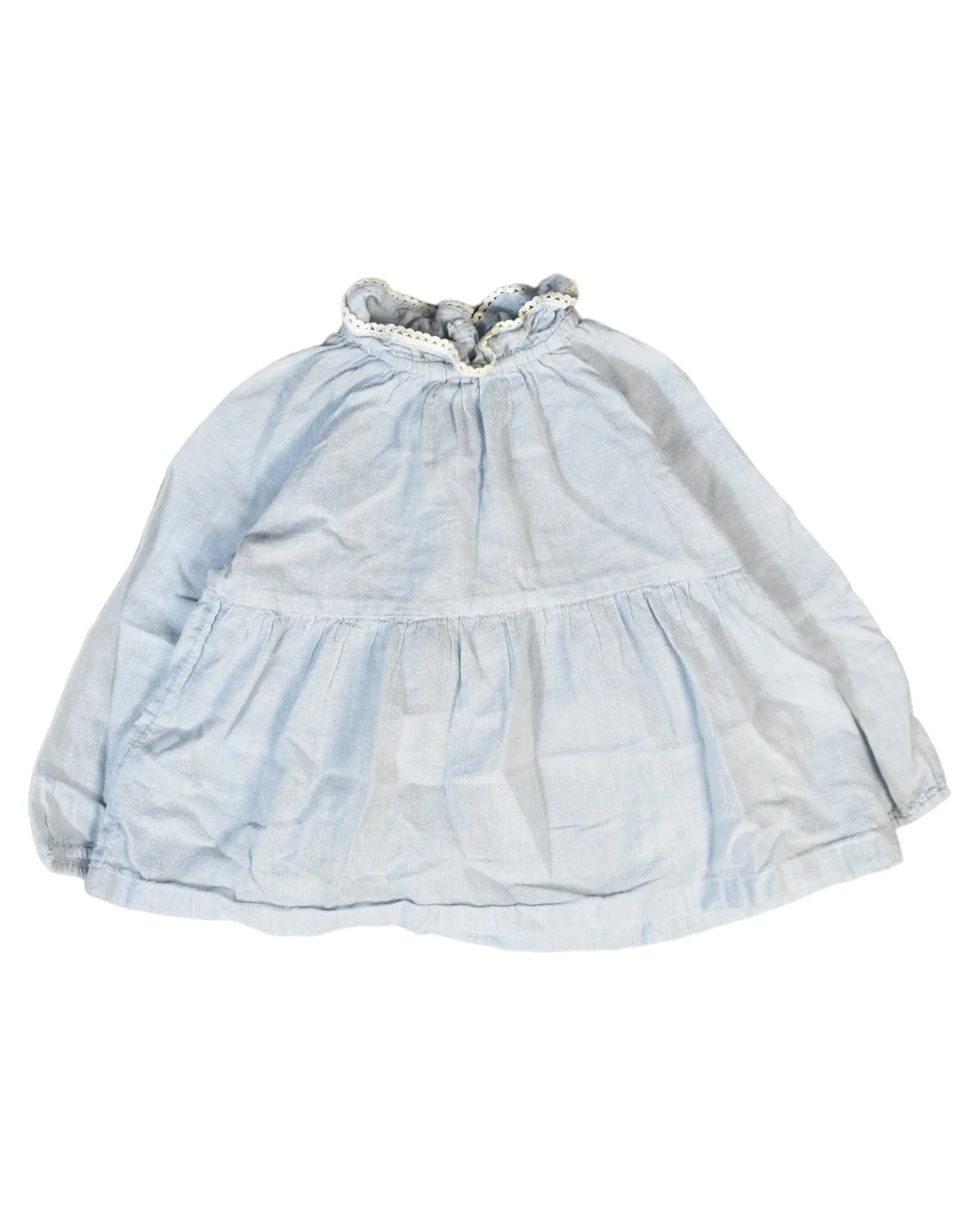 Bout'Chou Long Sleeve Dress 12-18M