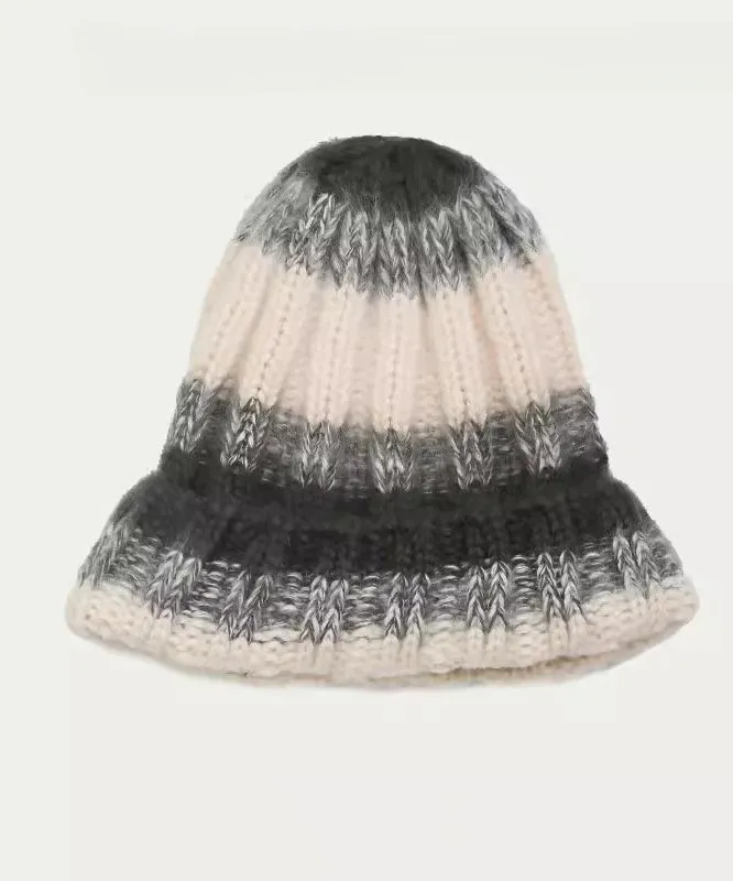 Boutique Grey Cozy Warm Men Knit Bonnie Hat TK033