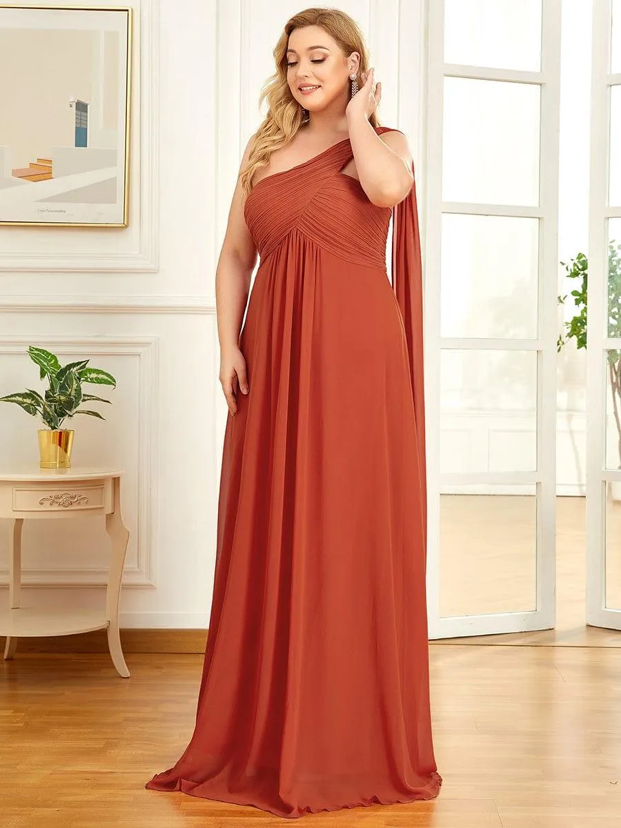 Burnt Orange Bridesmaid Gowns