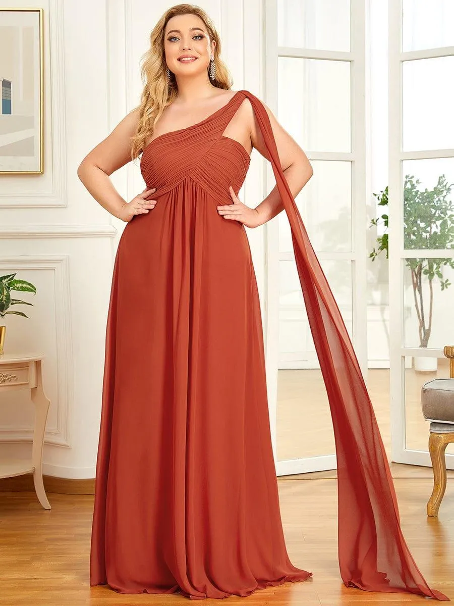 Burnt Orange Bridesmaid Gowns