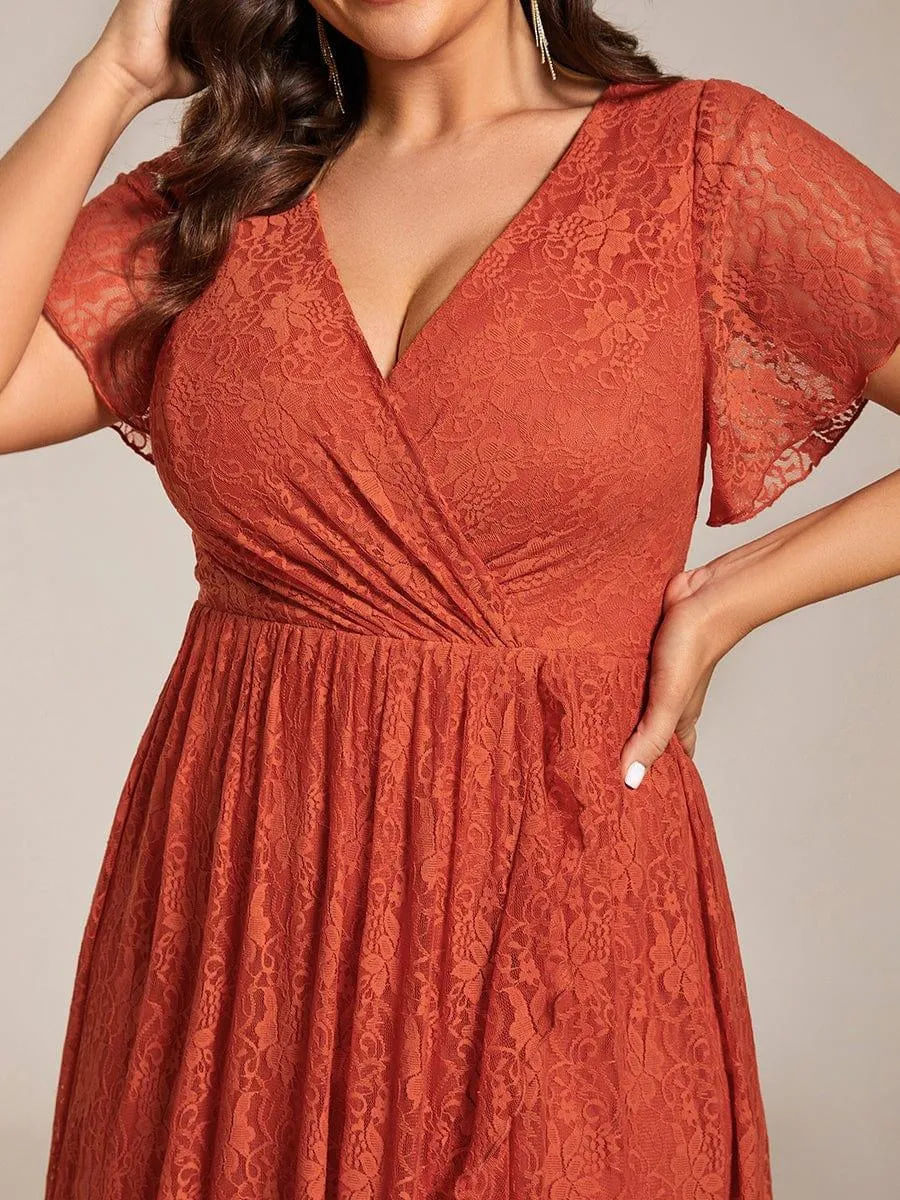 Burnt Orange Bridesmaid Gowns
