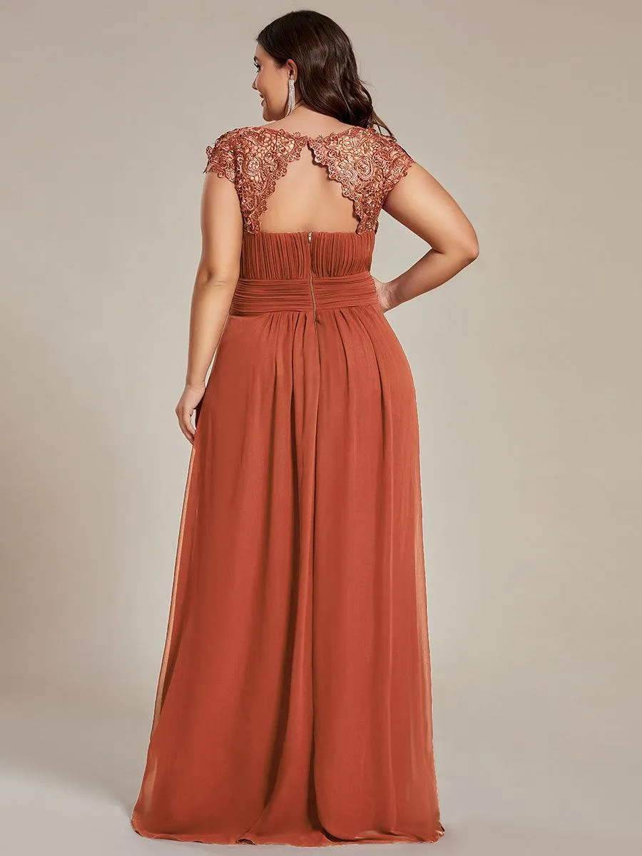 Burnt Orange Bridesmaid Gowns