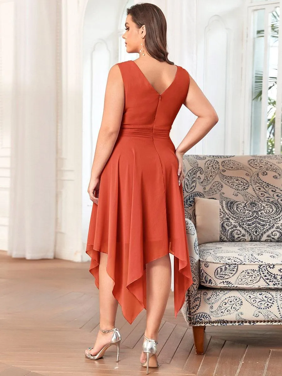 Burnt Orange Bridesmaid Gowns