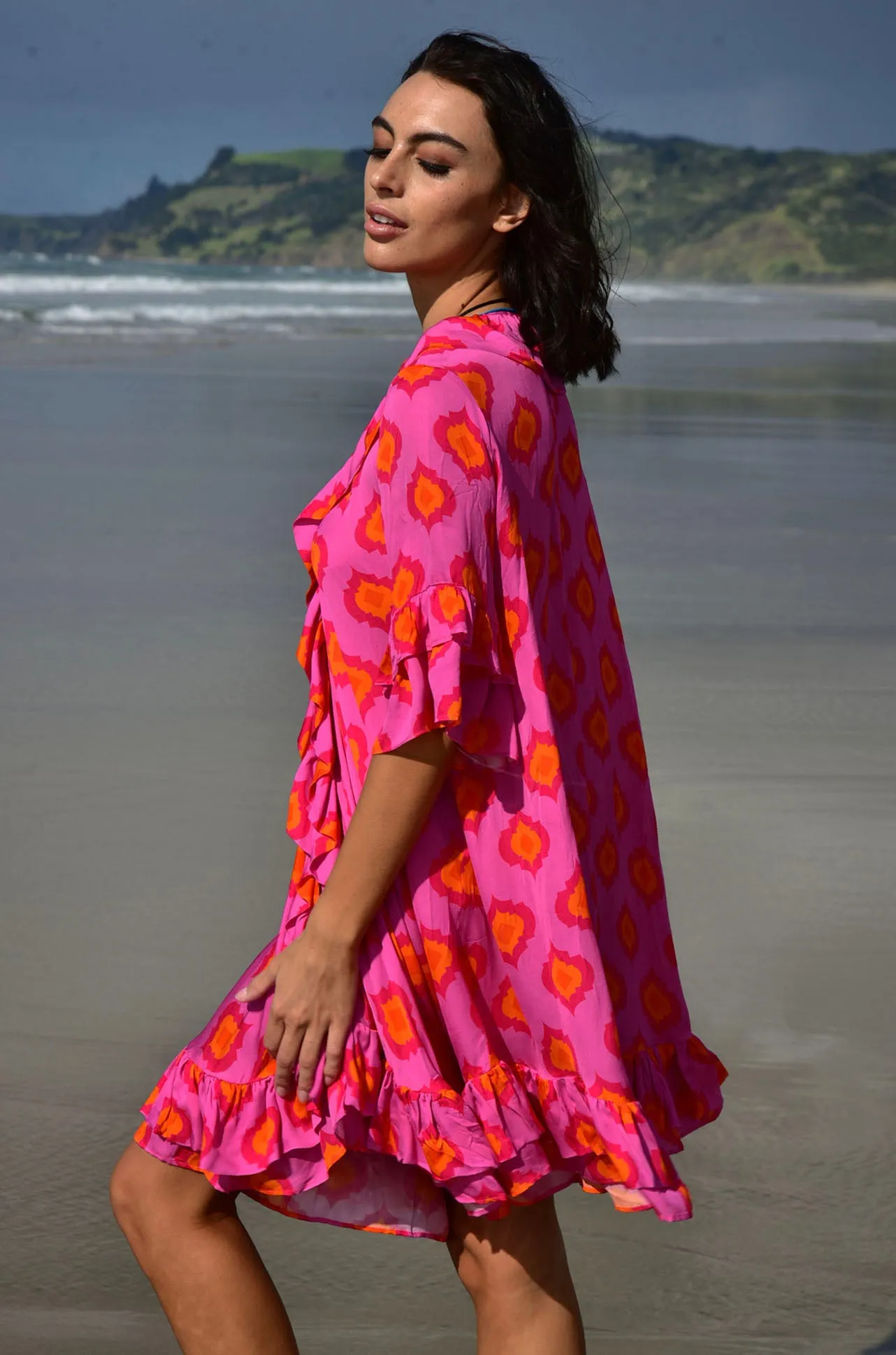 Cooper - The Missing Pink Frills Are Multiplying Dress