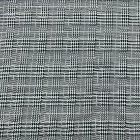 Dogtooth Checkered Knit Fabric