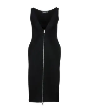 Dsquared2 Women Knee-length dress Black XS INT