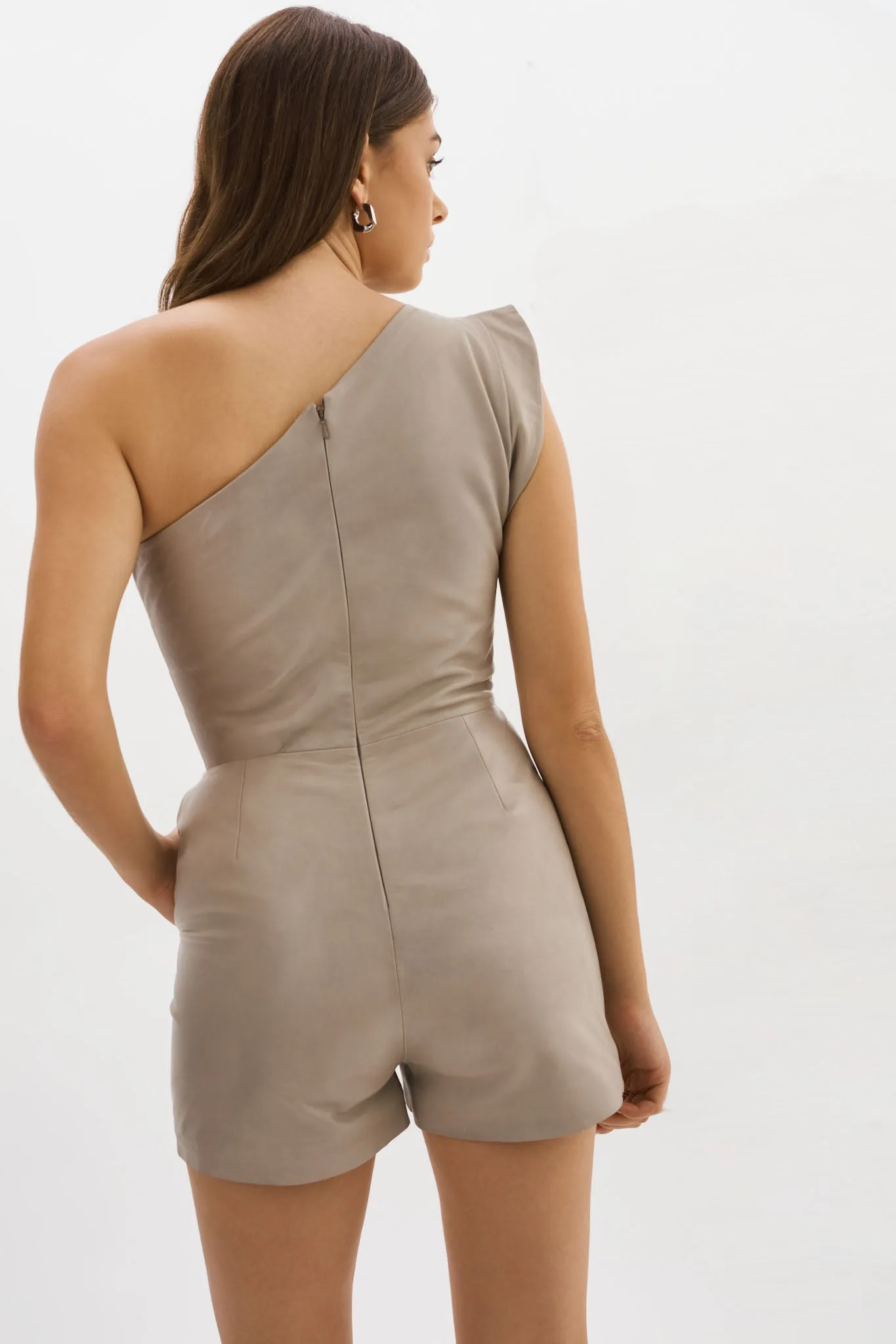 ELITA | Leather Romper