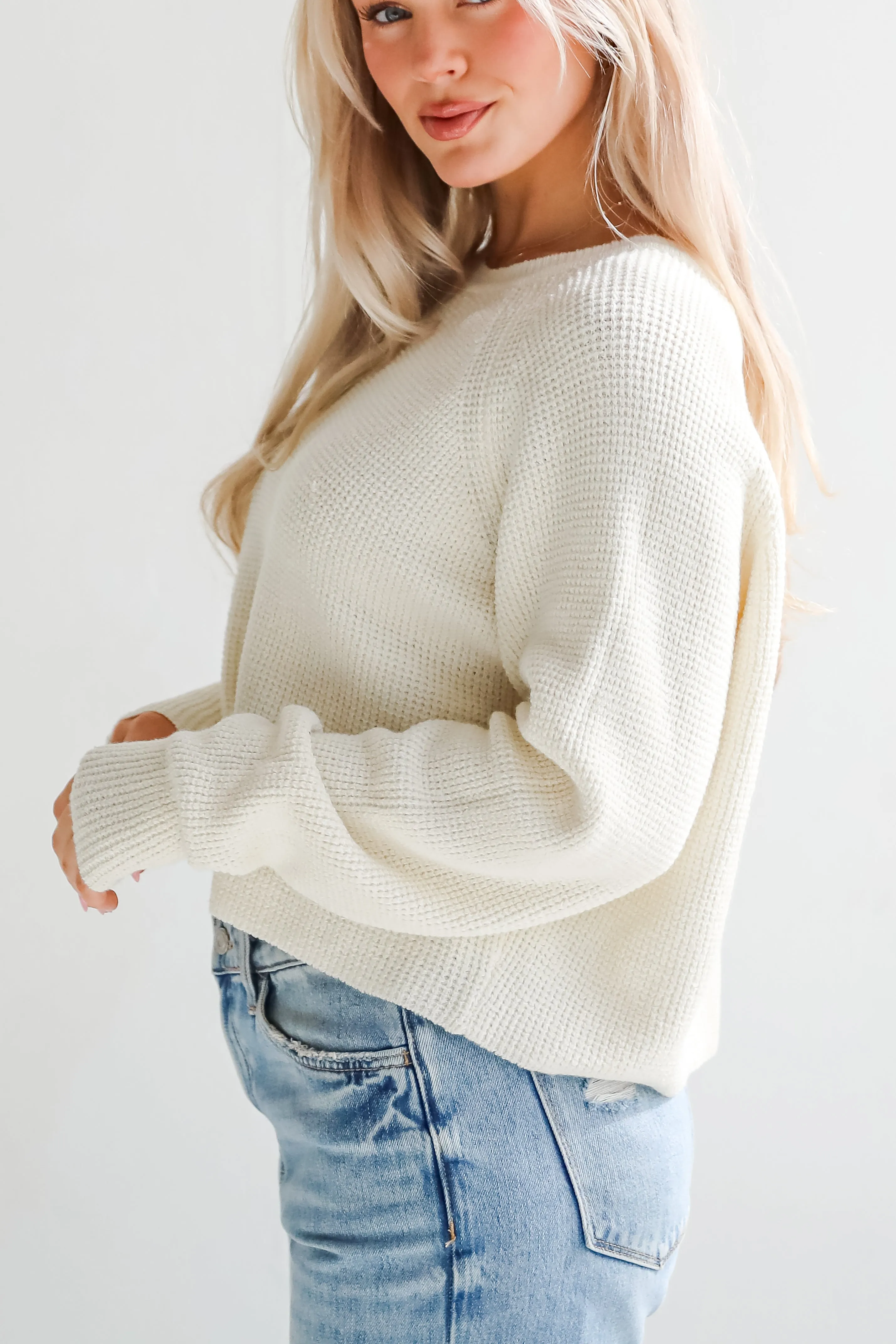 FINAL SALE - Incredibly Cozy Cream Sweater