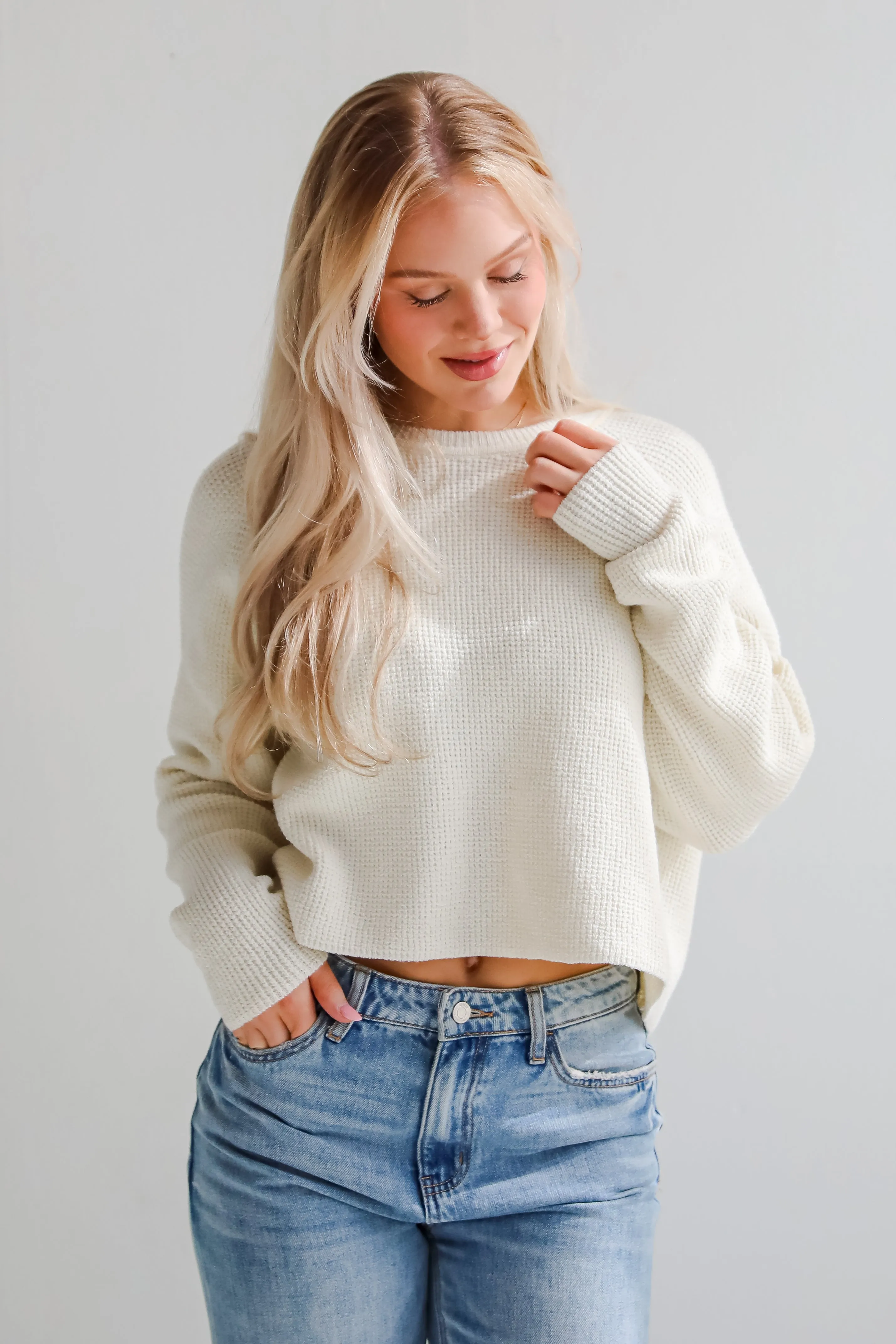 FINAL SALE - Incredibly Cozy Cream Sweater