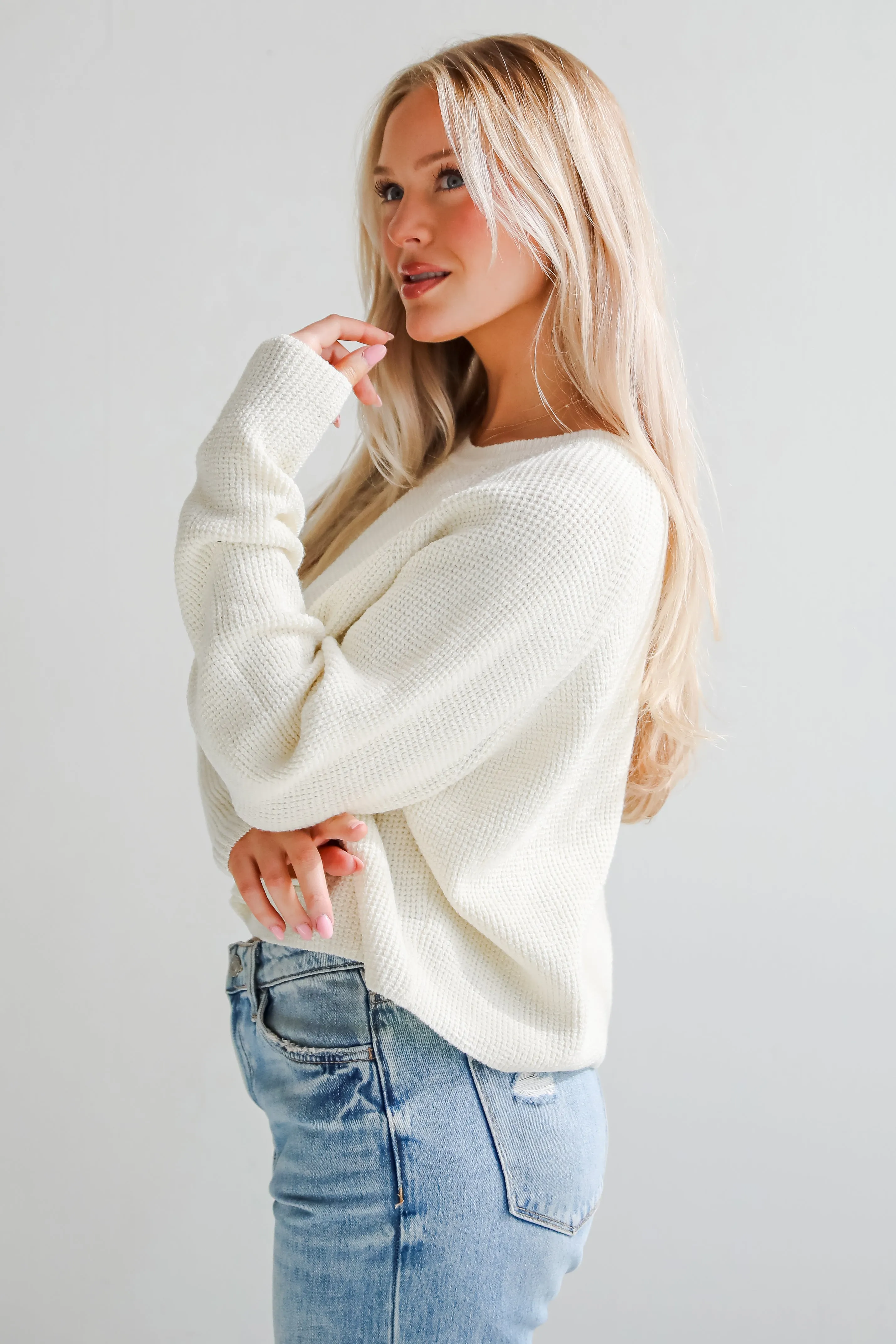 FINAL SALE - Incredibly Cozy Cream Sweater