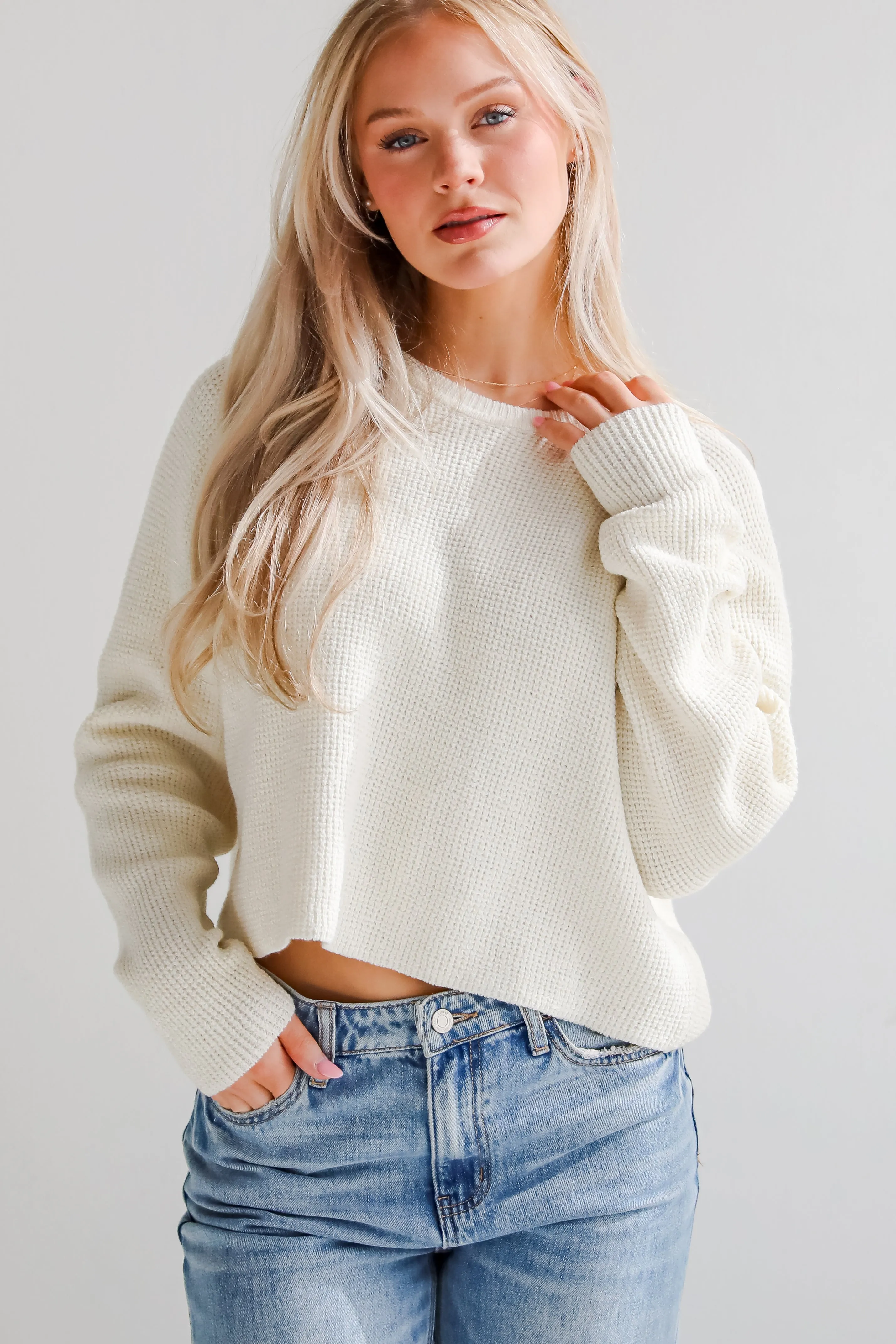 FINAL SALE - Incredibly Cozy Cream Sweater