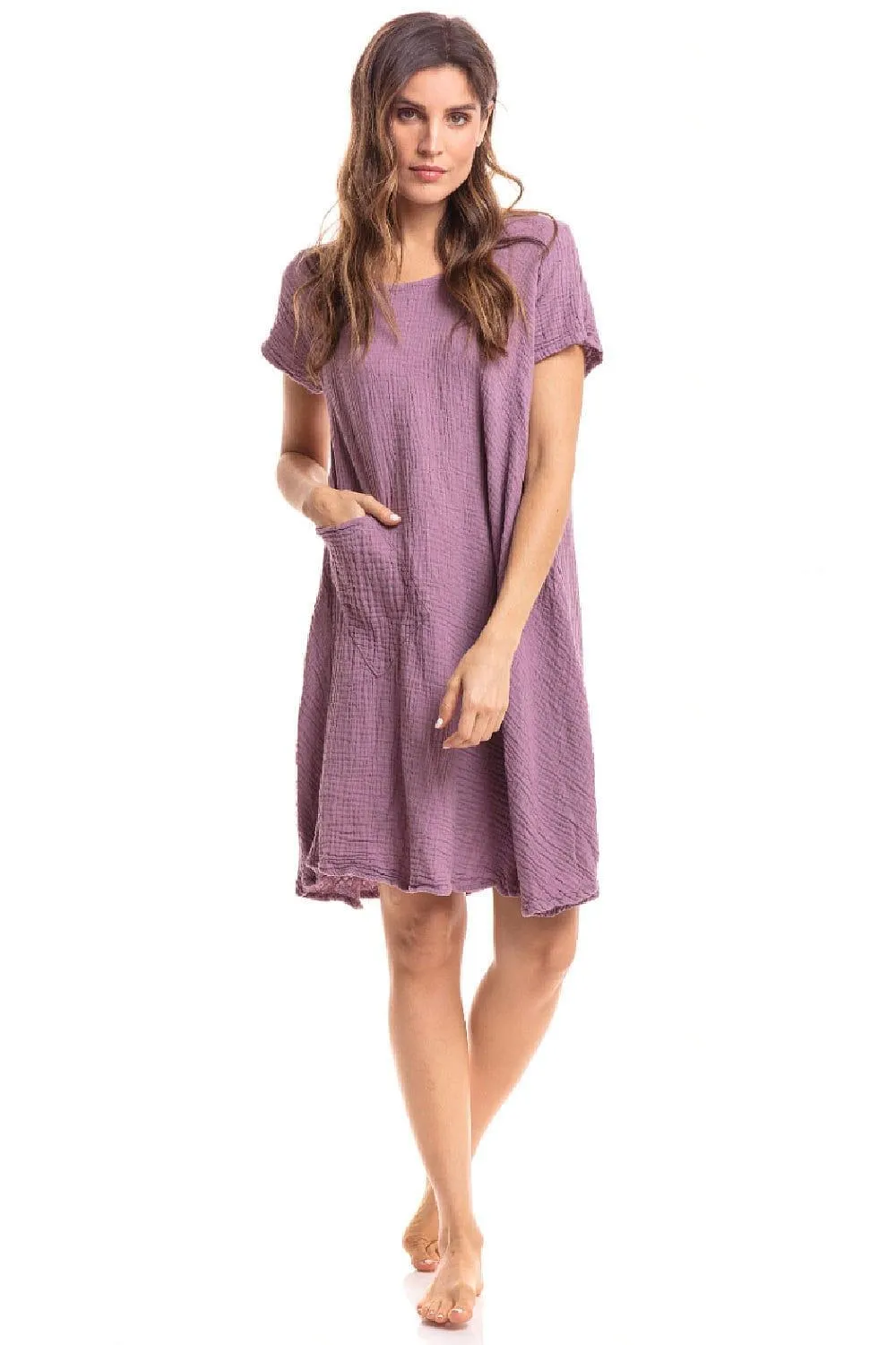 Knee Length Cotton Dresses