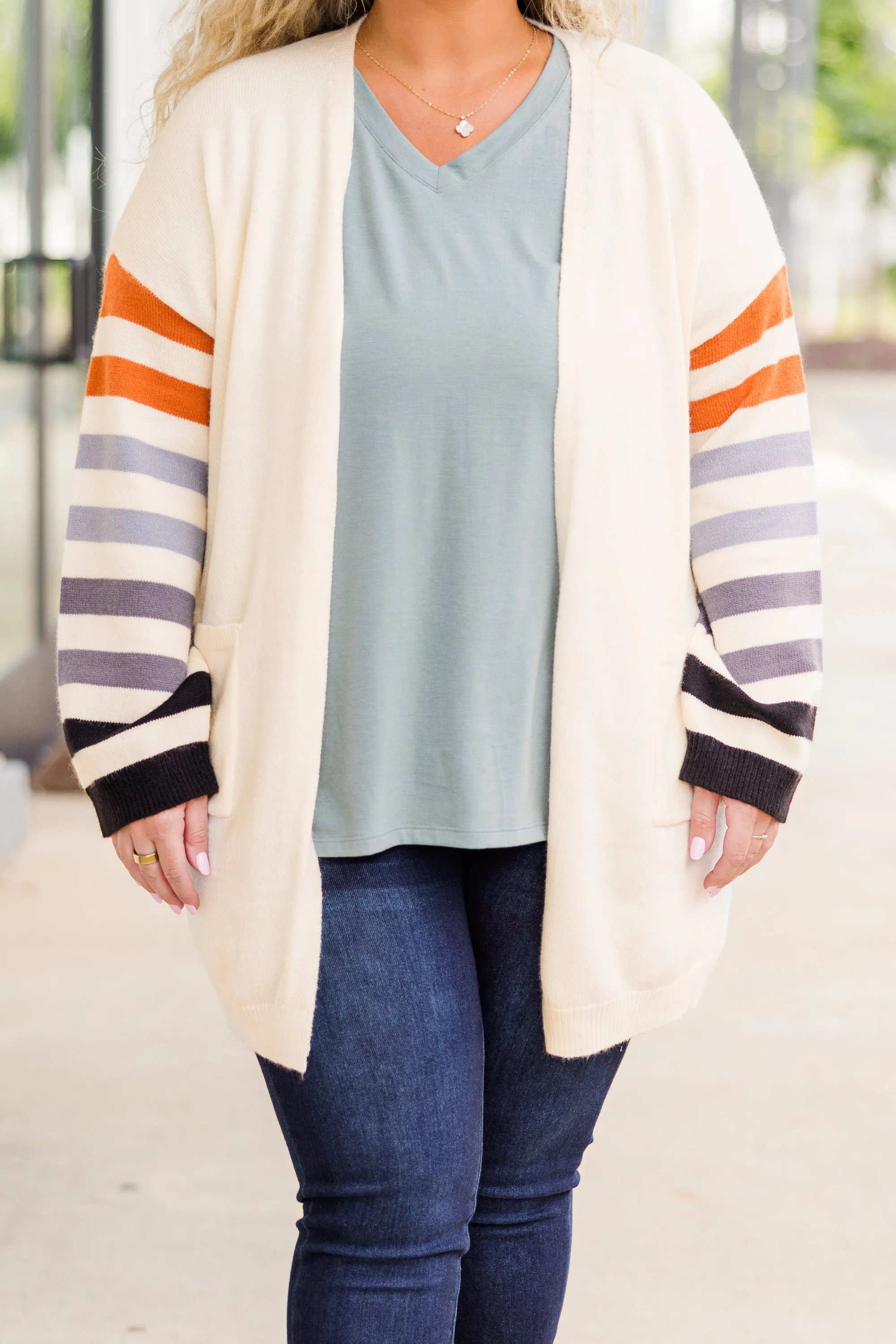 Let's Dance Cardigan, Tan