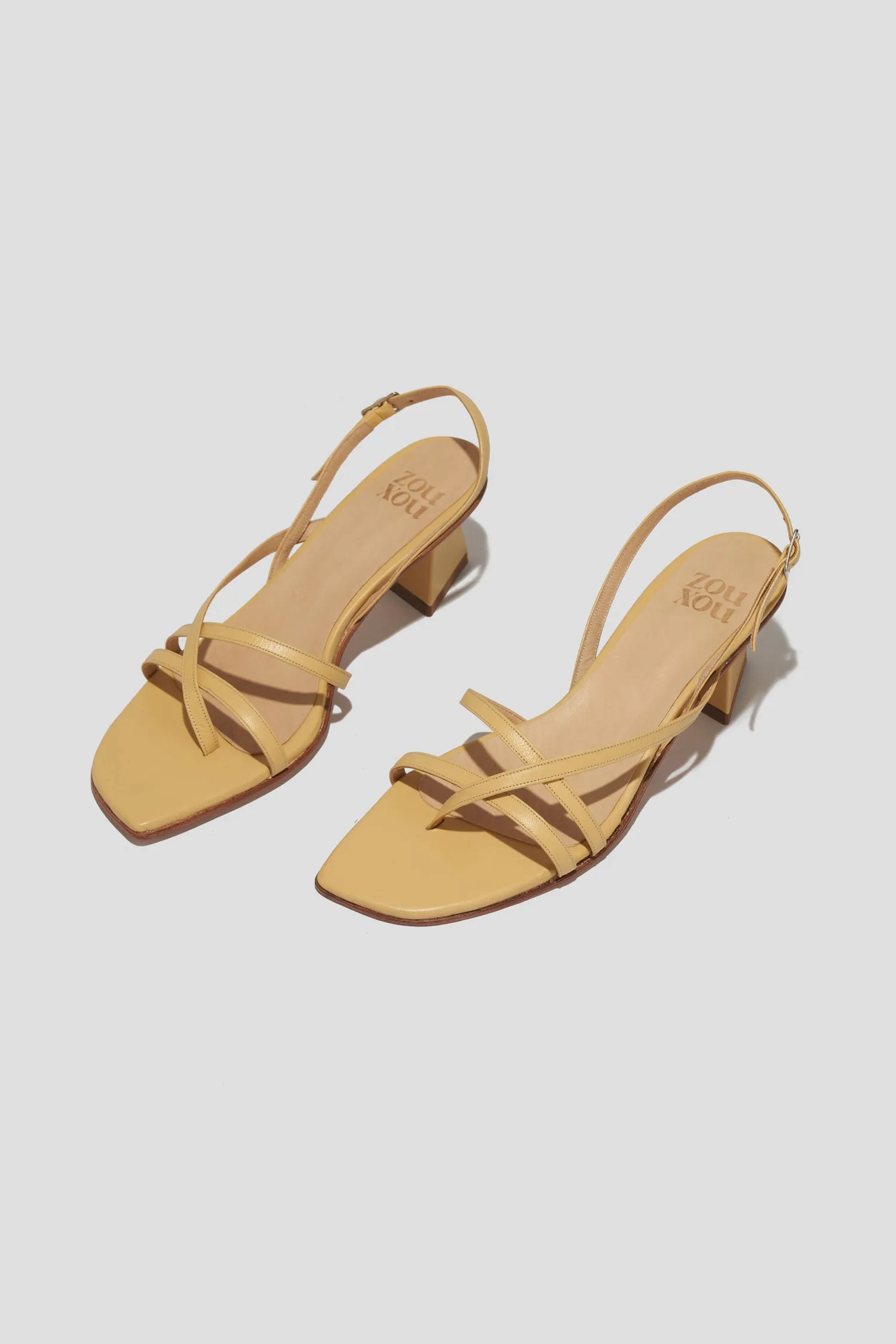Luz Strappy Sandal in Manteca