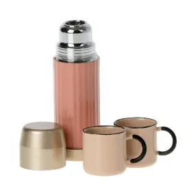 Maileg thermos and cups- soft coral