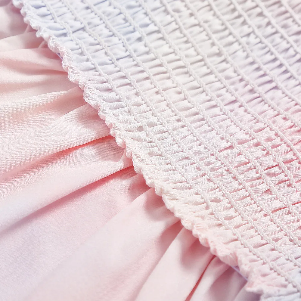 Mom & Me Flutter Sleeve Ruffle Hem Dress