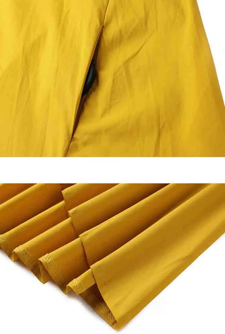 Plus Size Oversized Solid Color Shirt Midi Dress