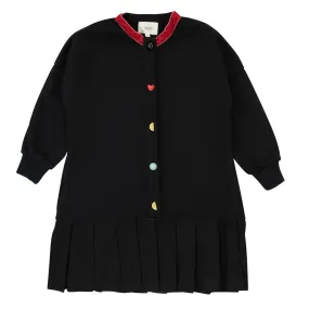 Scattered Button Dress
