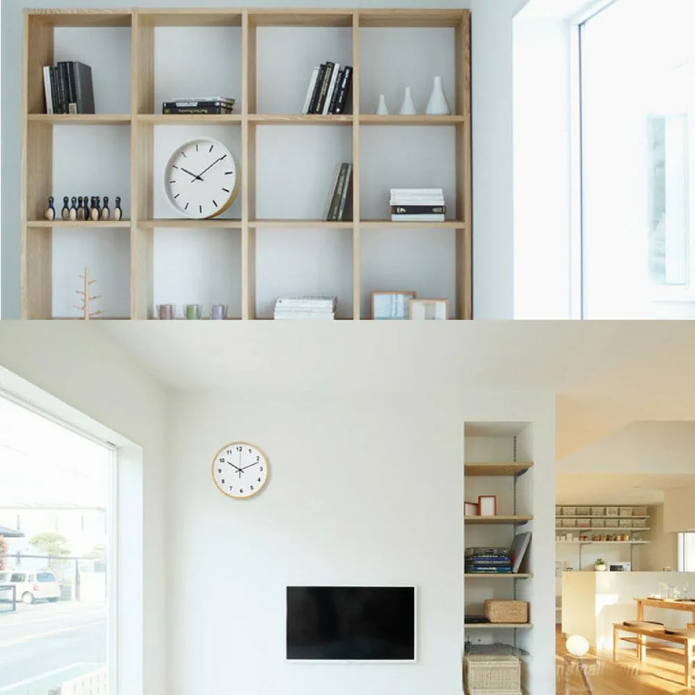 Shoppy Tevix Wood Clock