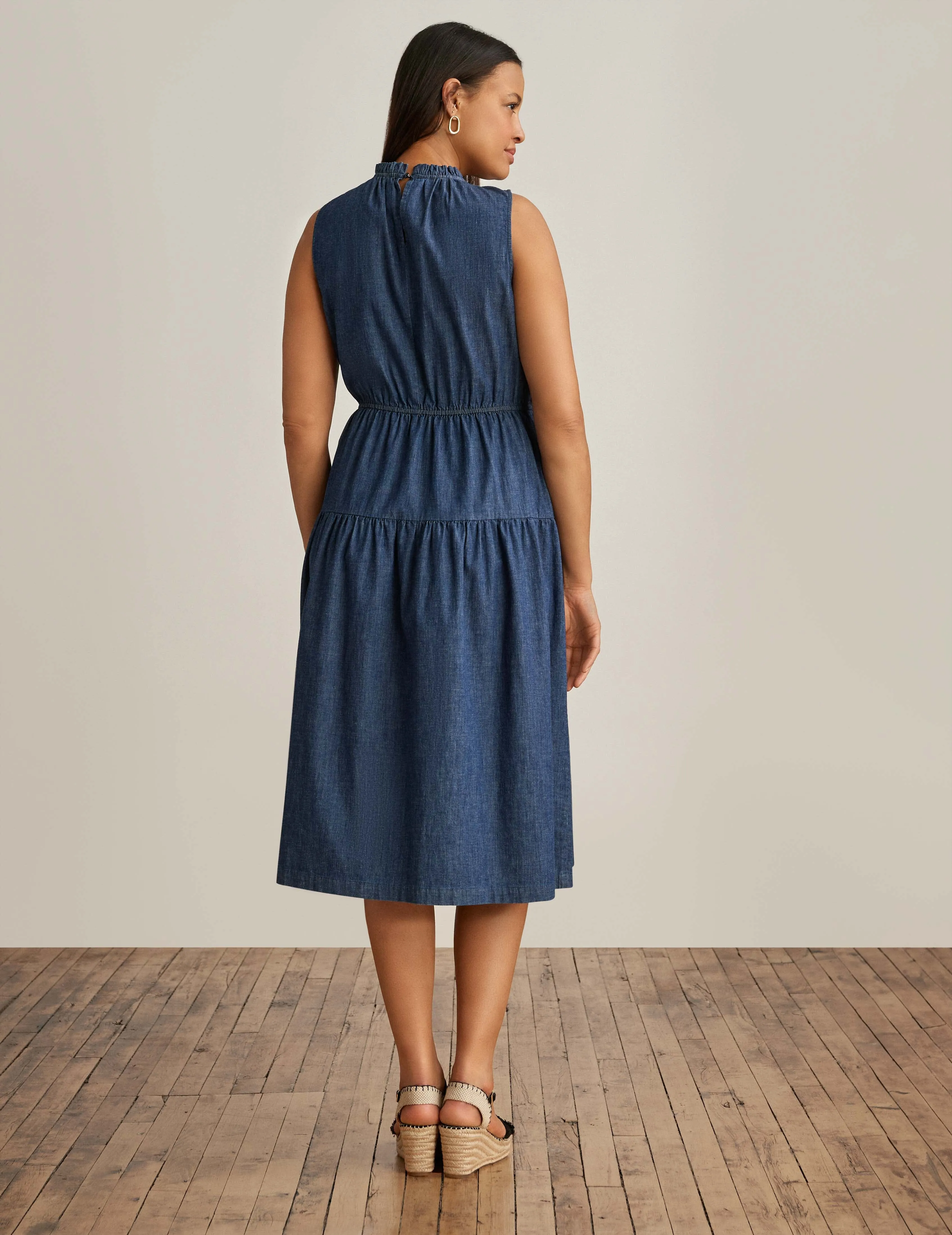 Sleeveless Tiered Dress