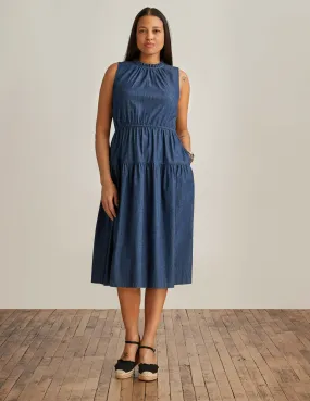Sleeveless Tiered Dress