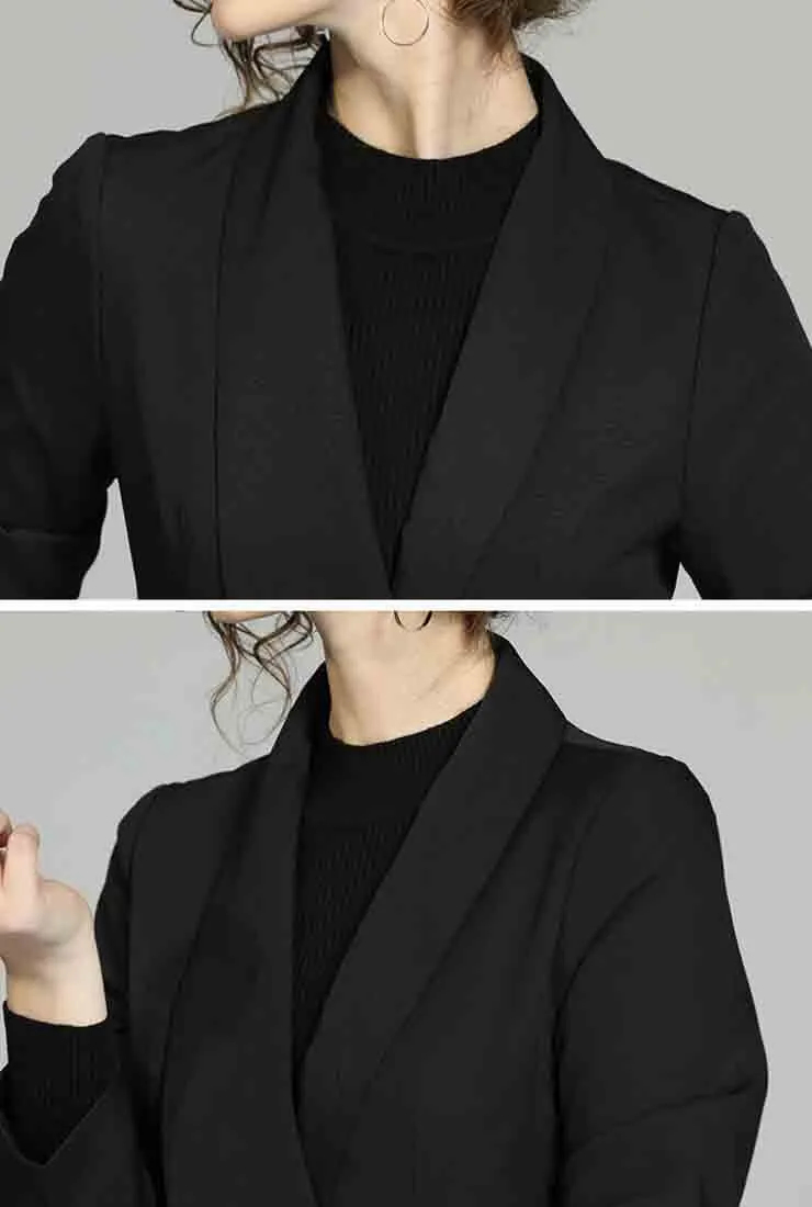 Solid Color V-neck Belted A-line Shirt Dress