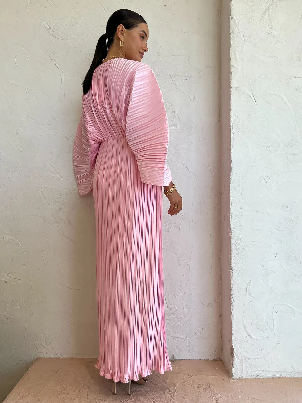 Sonya Gianna Dress in Dusty Rose