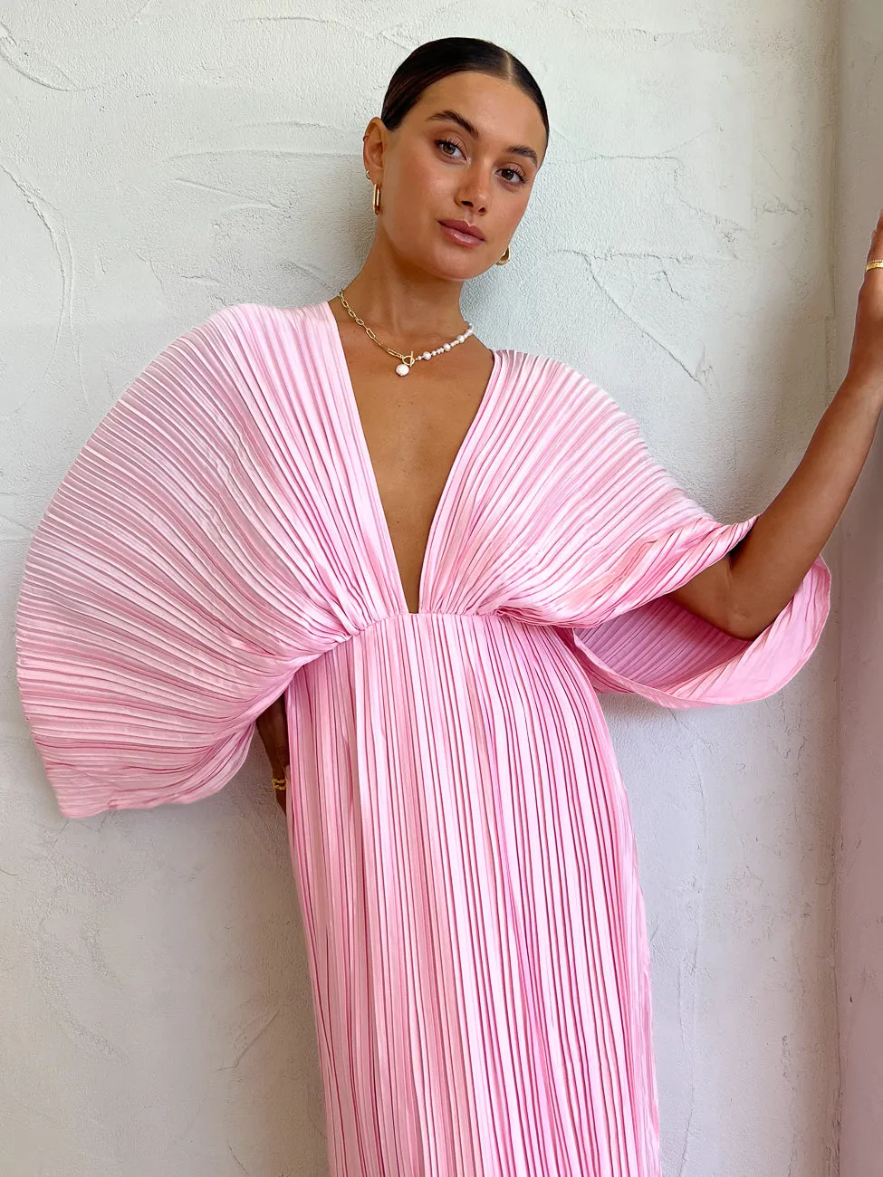 Sonya Gianna Dress in Dusty Rose