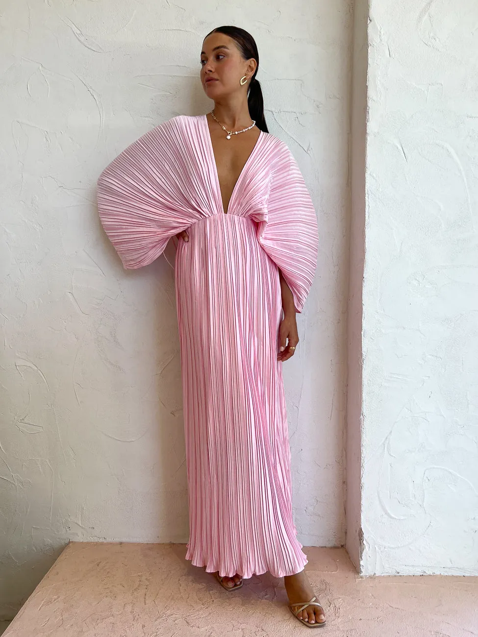 Sonya Gianna Dress in Dusty Rose