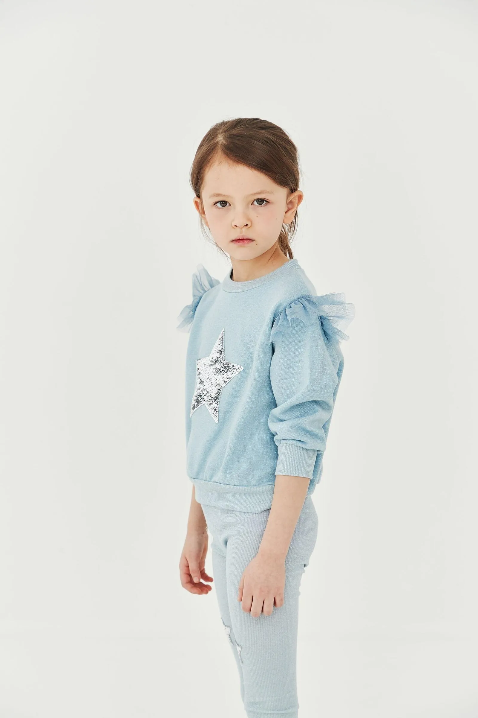 Sweatshirt Set | Star Sky Blue | Petite Hailey