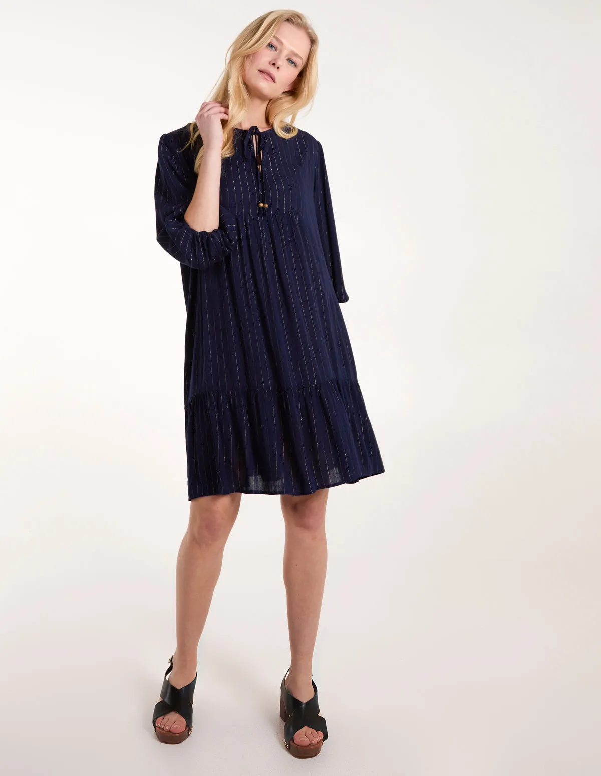 Tiered Smock Dress