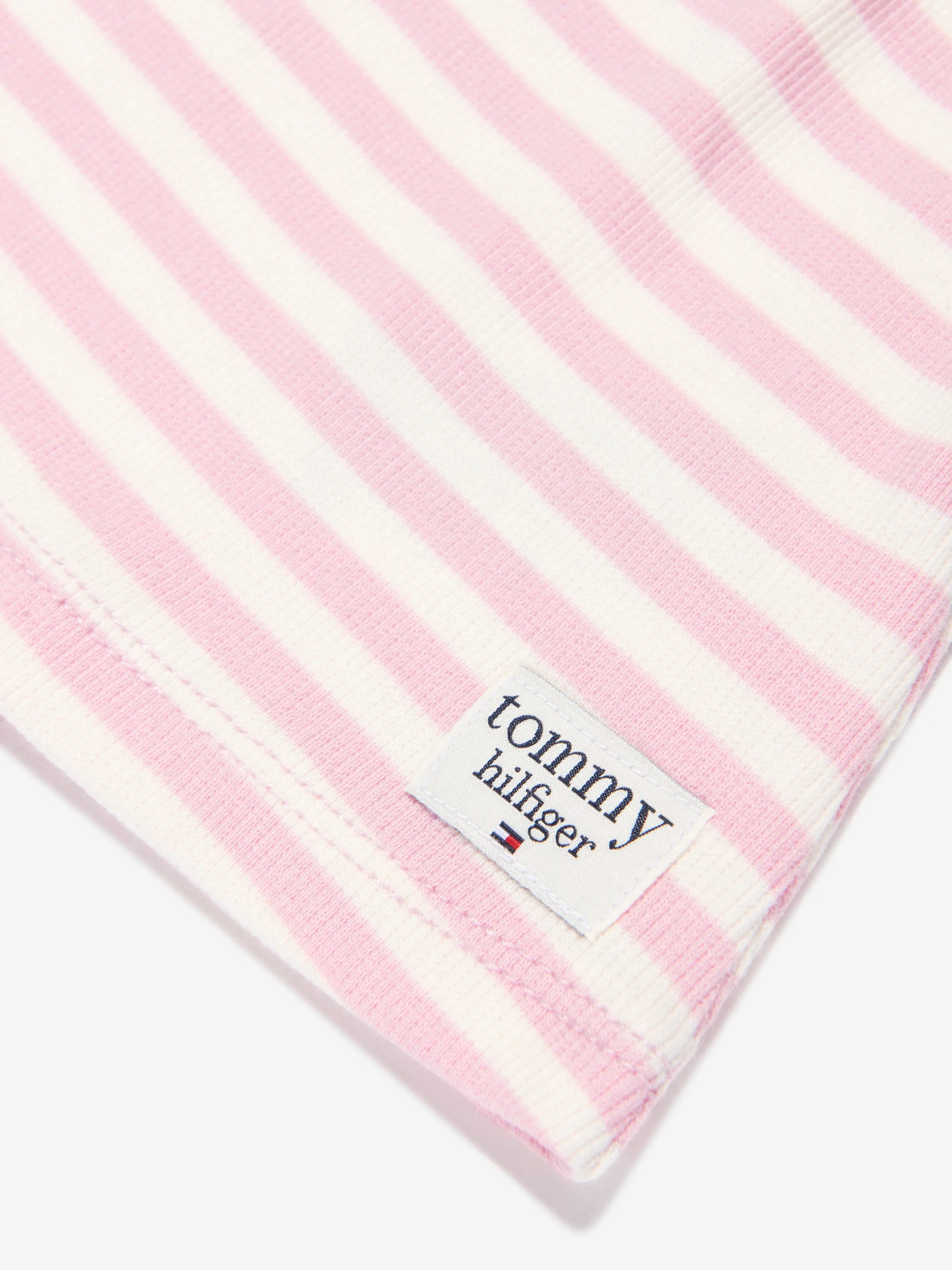 Tommy Hilfiger Baby Girls Striped Long Sleeve Dress