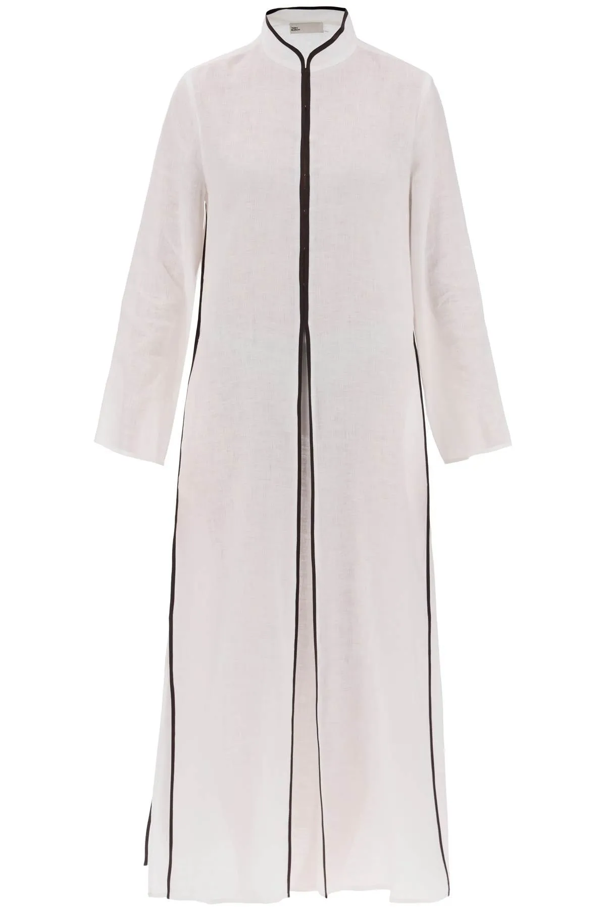 Tory Burch Long Linen Caftan Dress
