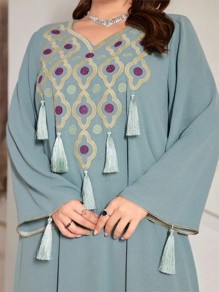 Total Appeal Tassel Kaftan