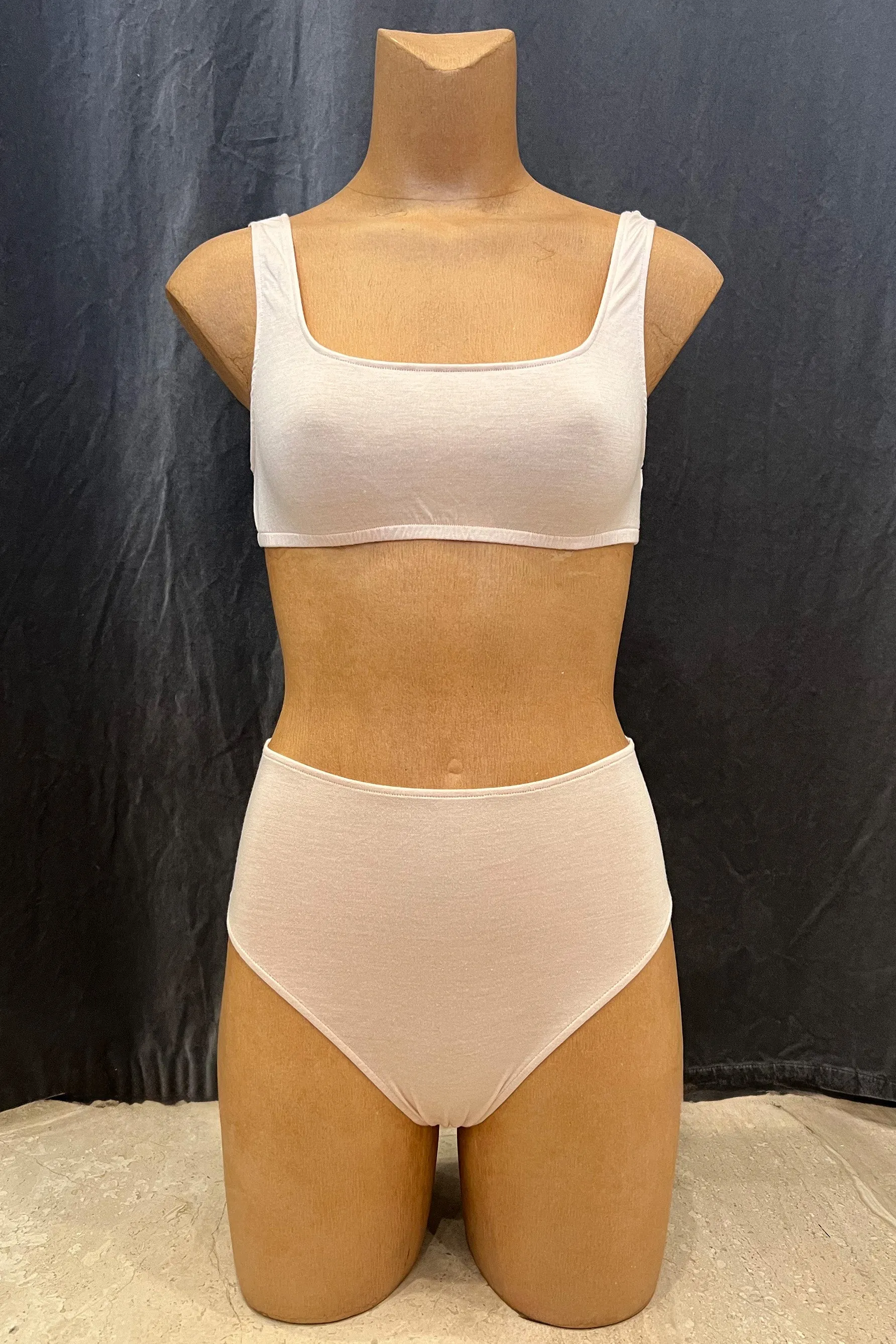 Underpinnings Tank Bralette in Chai