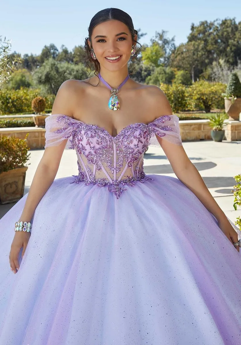 Vizcaya by Morilee Scalloped Hem Quince Dress 89427