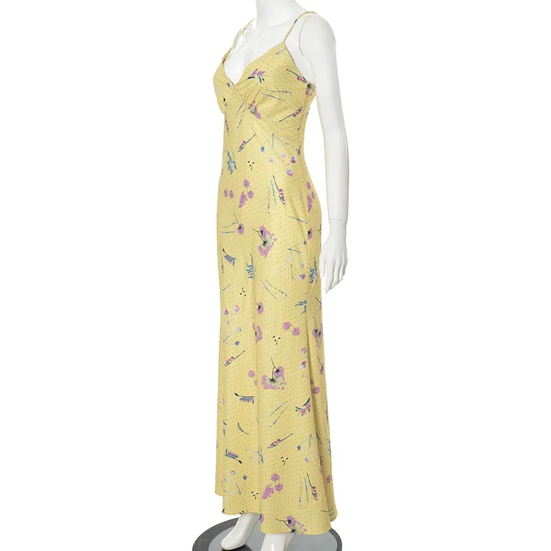 Vvsha Aurelia V-Neck Maxi Dress